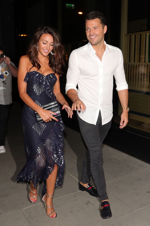 Mark Wright and Michelle Keegan at the 2018 ITV Summer Party