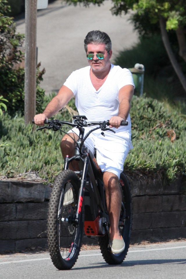 Simon broke his back whilst testing out his new electric bike in LA