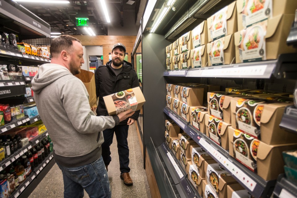 The Seattle Amazon Go store doesn't have any checkout workers