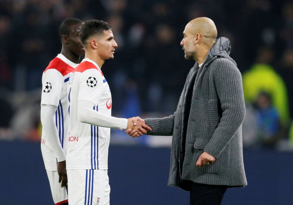 Pep Guardiola has called Aouar "incredible"