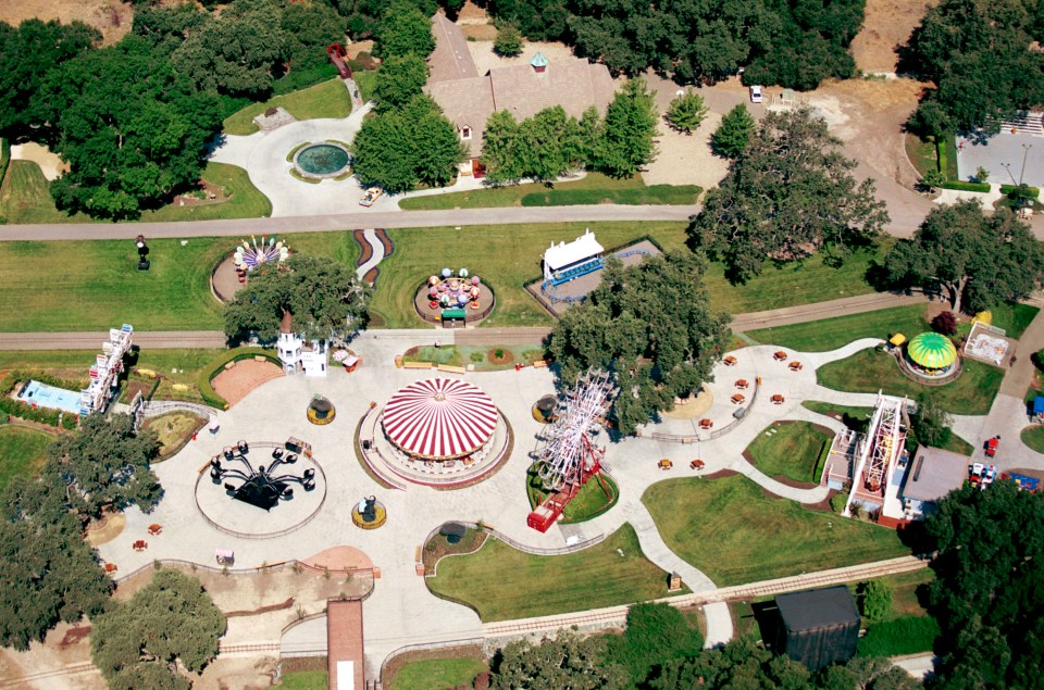 Much of the abuse allegedly took place at Jackson's Neverland ranch, pictured