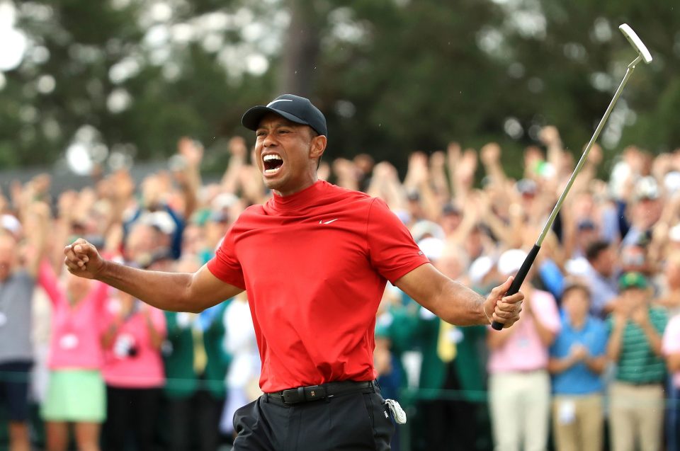  Woods Sr won his 15th golfing major at the Masters is 2019 to complete a stunning sporting comeback