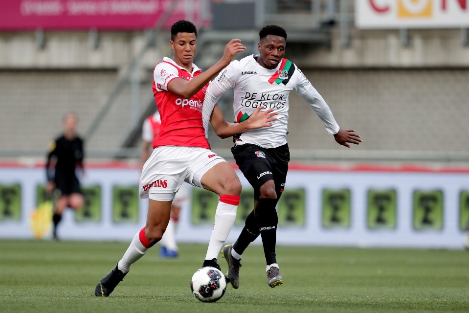 At 16 Mbuyamba broke into the MVV Maastricht first team