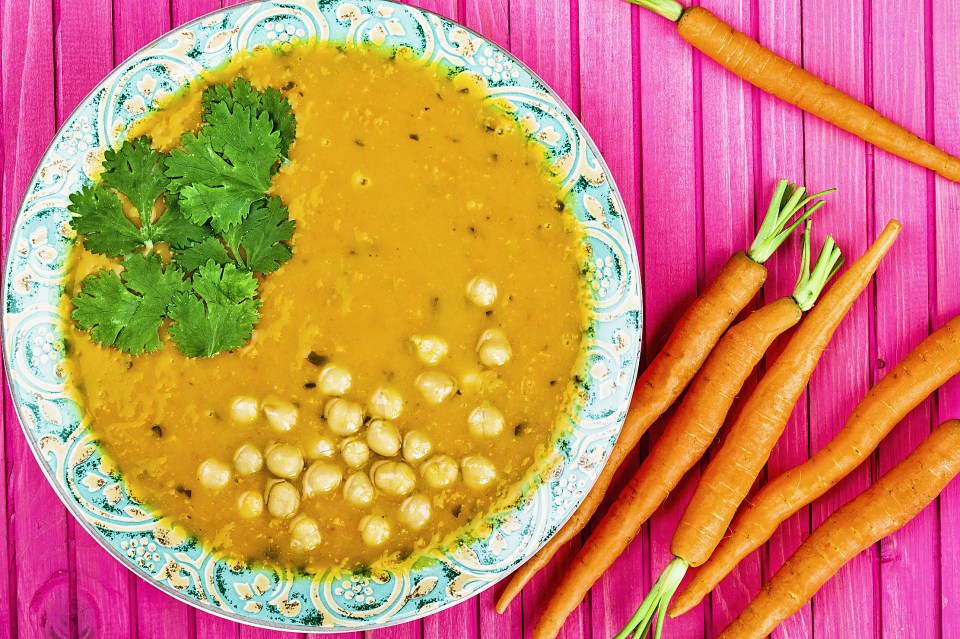 Cook your own veggie soup and add meat, chickpeas or lentil