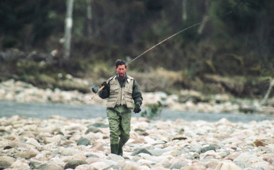 The Queen Mother was a passionate and skilled Scottish fly fisher and encouraged Prince Charles throughout his Balmoral Deeside vacations