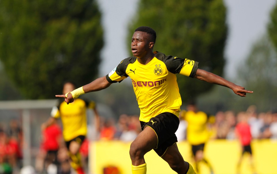 The Bundesliga lowered the legal age for debutants because of Moukoko's ability