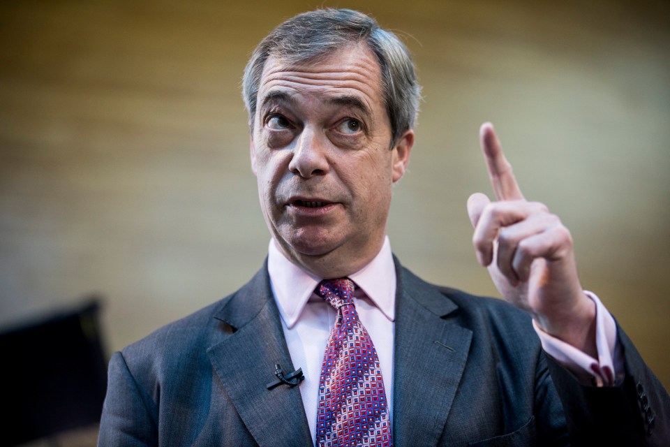 Nigel Farage said: 'The only thing that needs cancelling is the BBC itself'