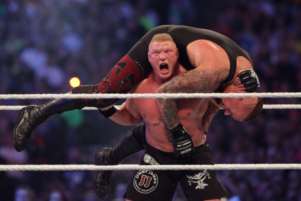 Lesnar is the top earner in WWE