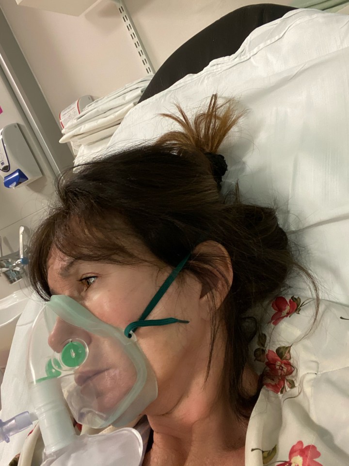 Linda spent 10 days in hospital in March