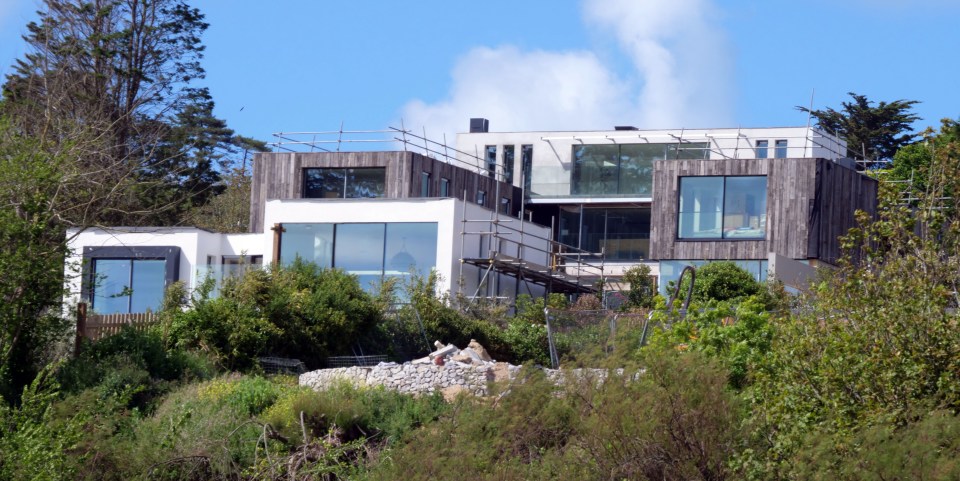 Gordon owns three homes in Cornwall worth £10million