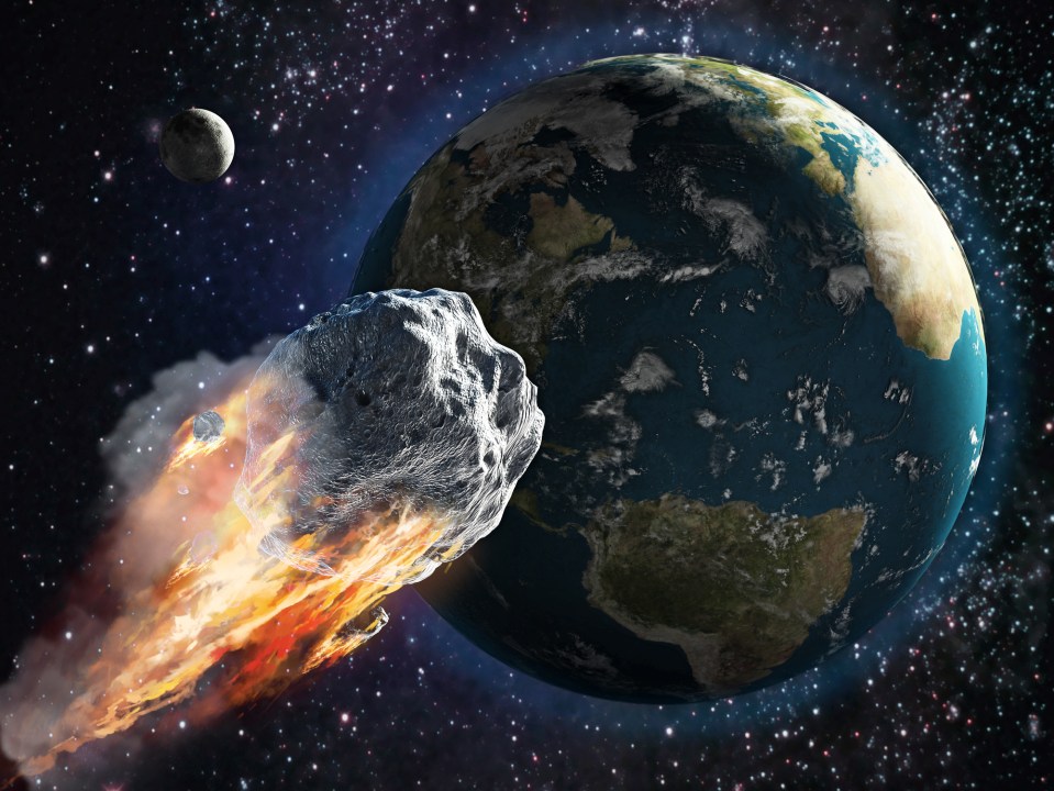 The huge asteroid is set to cross the Earth's atmosphere next week