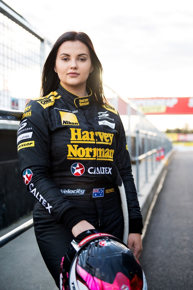 She has hinted at a future return to motor racing