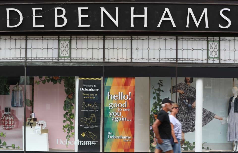 Debenhams has confirmed it's cutting 2,500 jobs in the UK