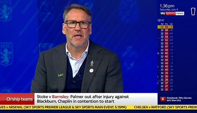 Paul Merson joined Sky after making a name for himself at Highbury