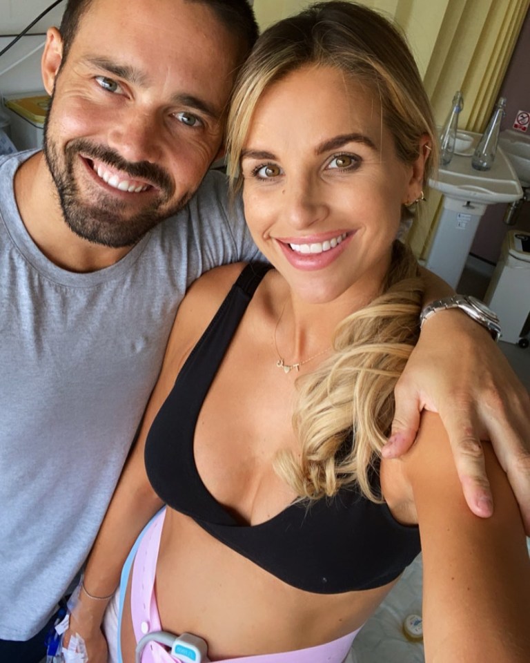 Spencer Matthews and Vogue Williams welcome Gigi on July 22