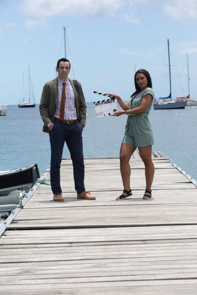 Death in Paradise's Florence Cassell star has hinted at an early exit in season 10 amid a rumoured romance with Neville Parker