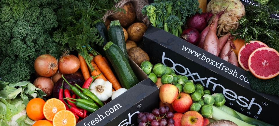 Boxxfresh delivers super-fresh fruit and veg wrapped in brown paper