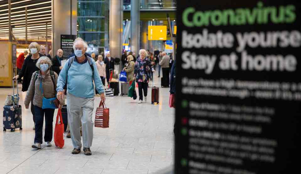 UK residents and visitors travelling into Britain from Andorra will be required to self-isolate for 14-days