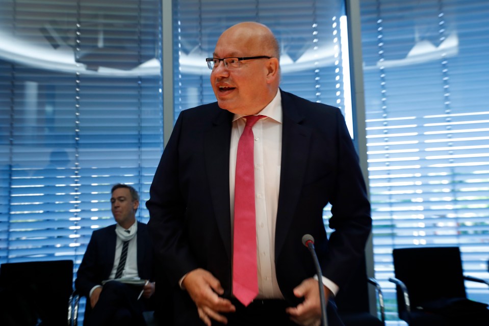 Economics Minister Peter Altmaier warned of the slight infection rise and says the country needs to 'flatten the curve' again 