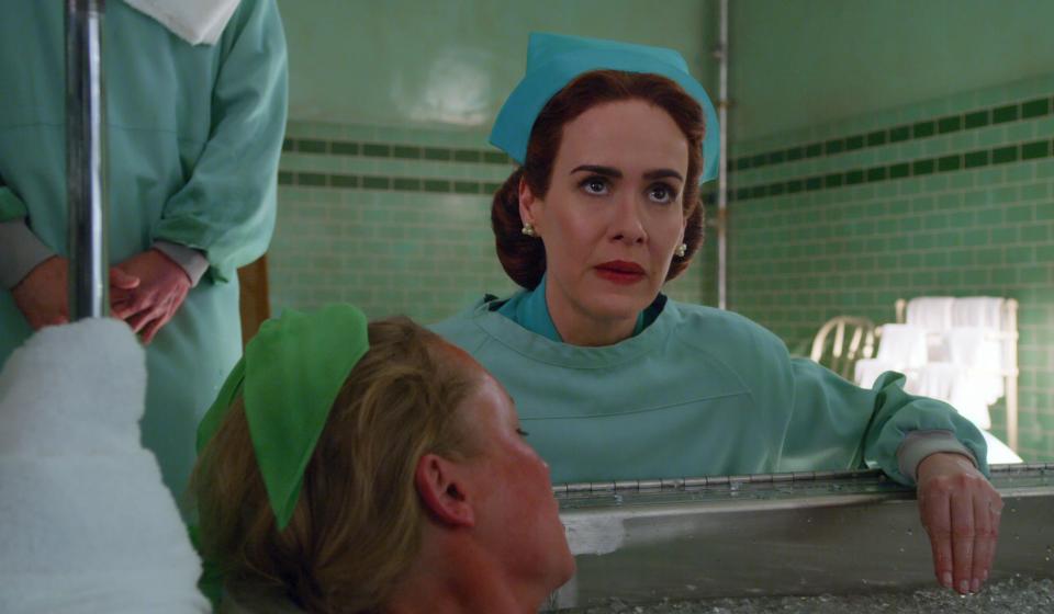 Sarah Paulson plays the iconic role in Ratched