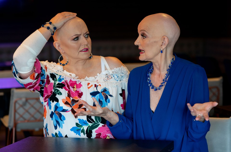 Linda says she was 'traumatised' by losing her hair but Anne admits she has no emotional attachment