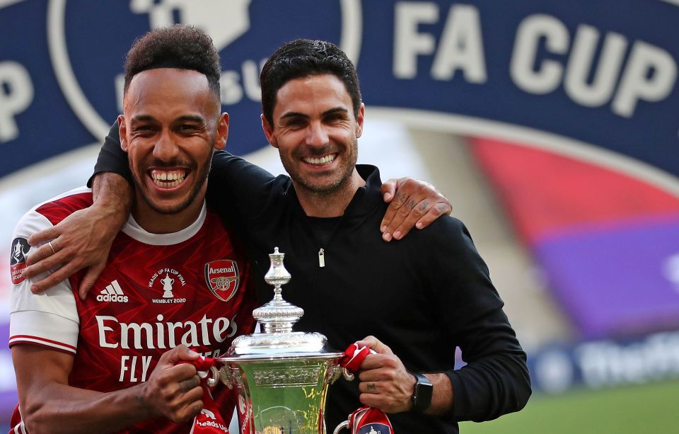 Pierre-Emerick Auabmeyang stunned Chelsea with a brilliant two-goal display in the FA Cup final