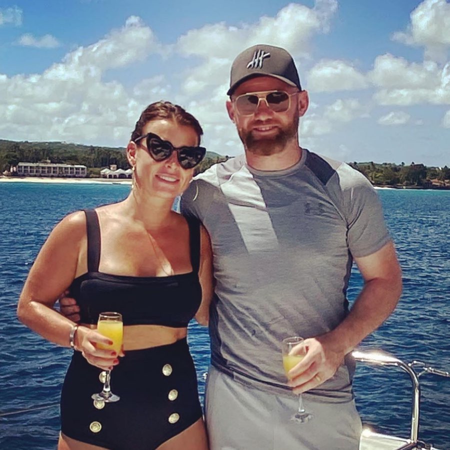 The couple love visiting Barbados with their family