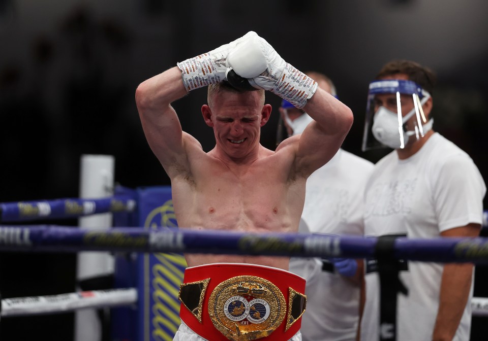 Cheeseman won a unanimous decision at Eddie Hearn's Fight Camp