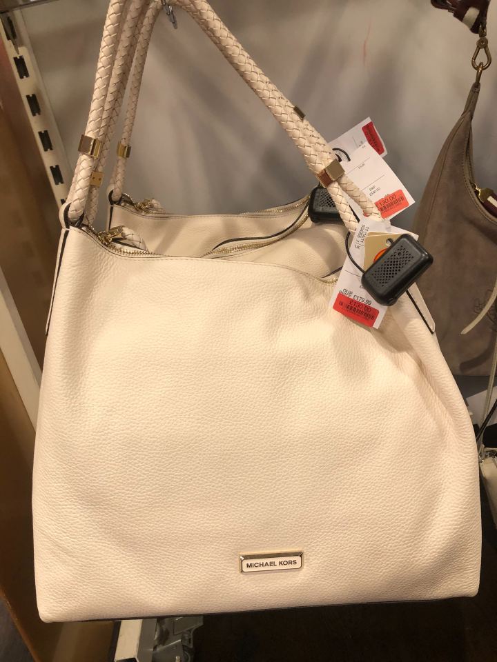 You can also get this cream tote on offer