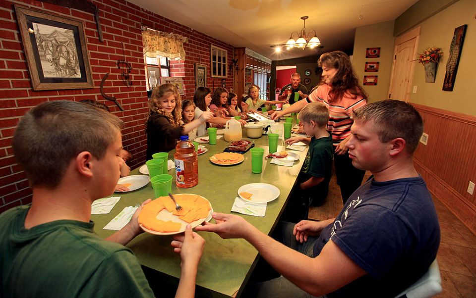 Life is certainly loud when you have a family-of-21 in a five-bedroom home