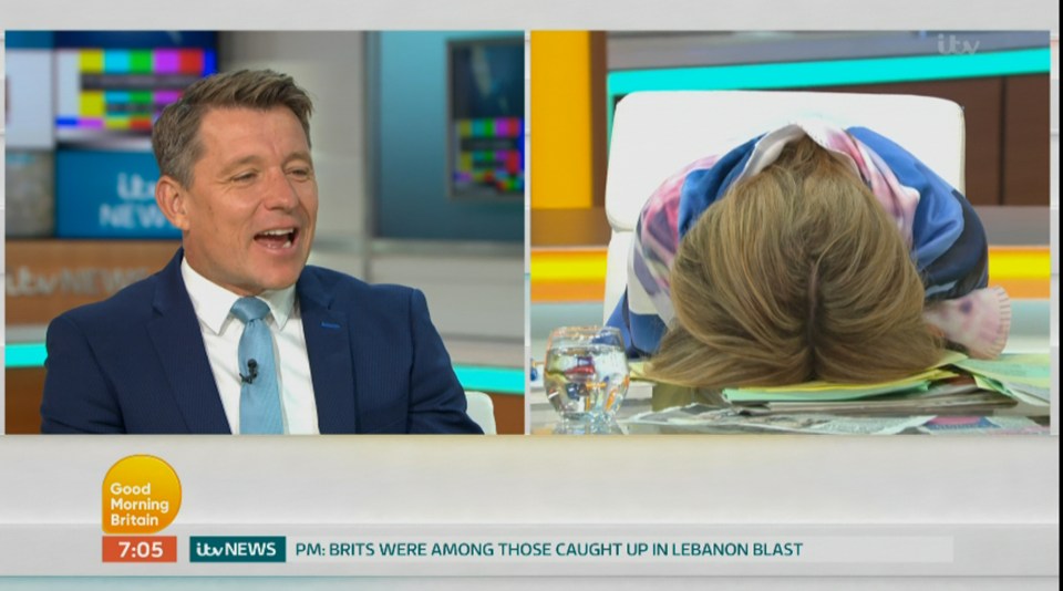 Ben is taking time off Good Morning Britain