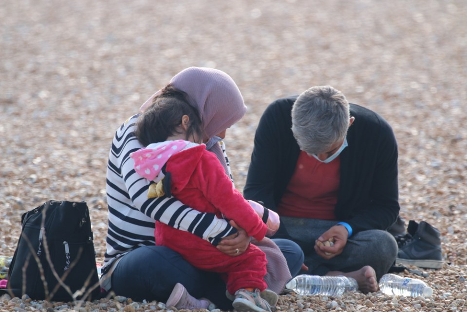 Over 500 migrants reportedly crossed the Channel between Thursday and Saturday