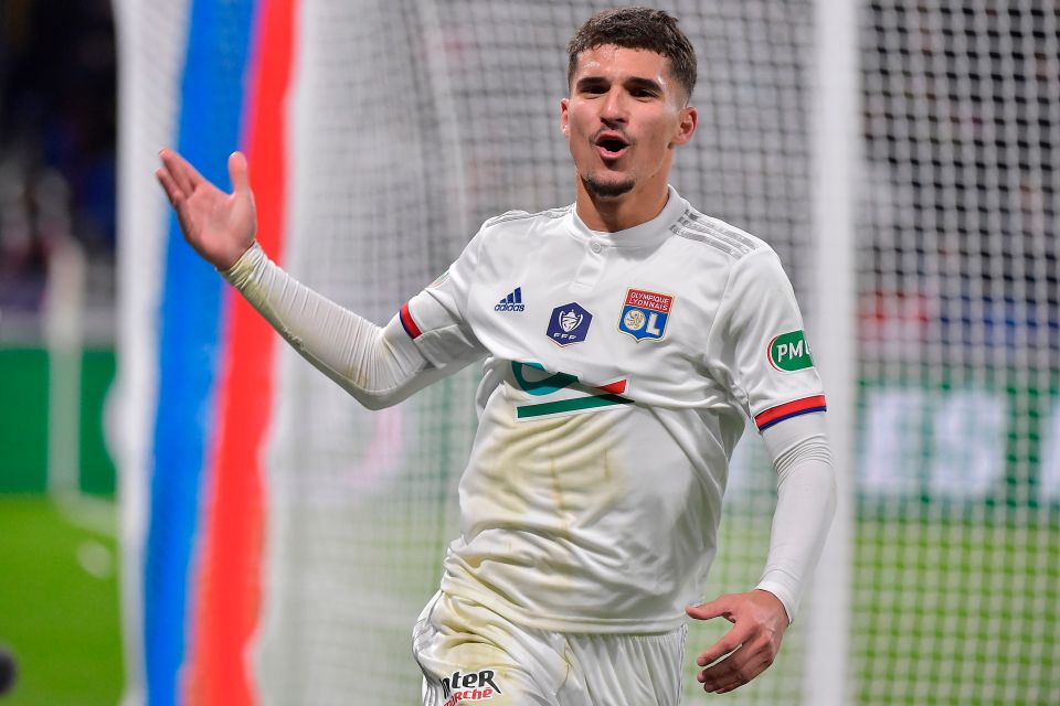 Lyon star Houssem Aouar is a target for Arsenal