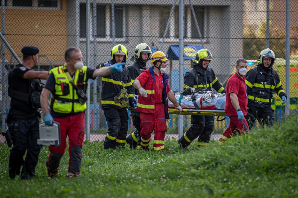 One man is in custody amid claims the blaze was sparked following a dispute between neighbours