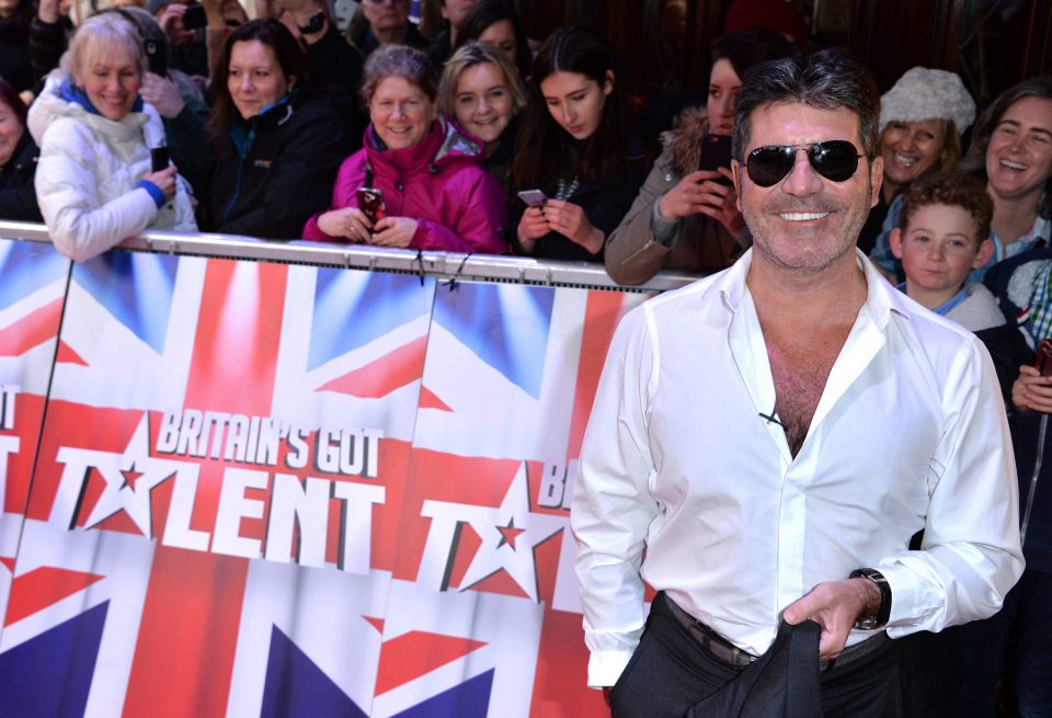  Simon Cowell is now one of the most famous faces on television