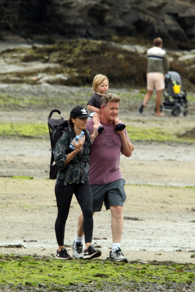 Gordon Ramsay was spotted enjoying a day out with his family