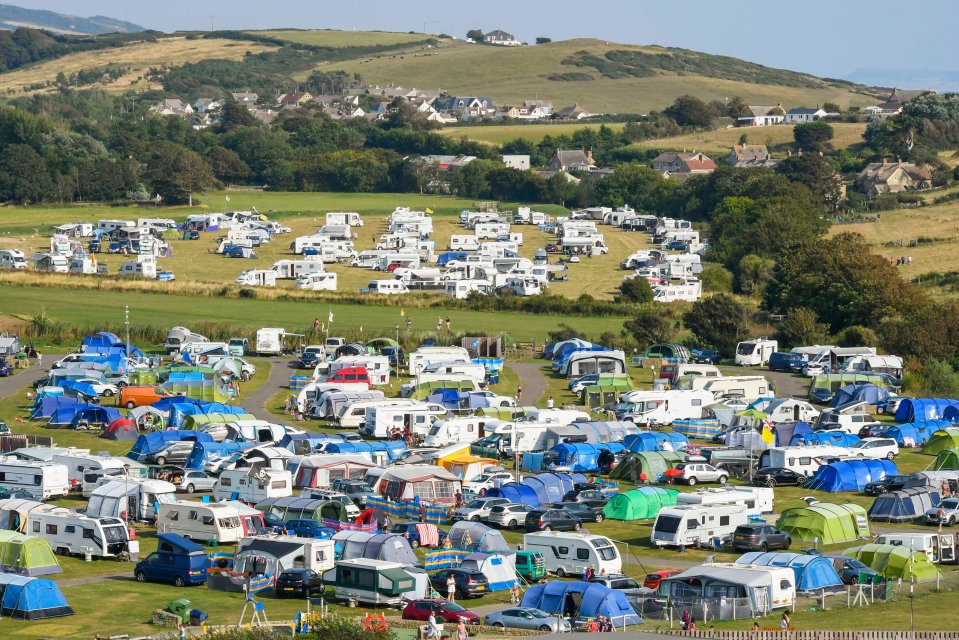 David Warrington, owner of WM Camping said: 'As soon as the Government announced campsites could open, business went through the roof'