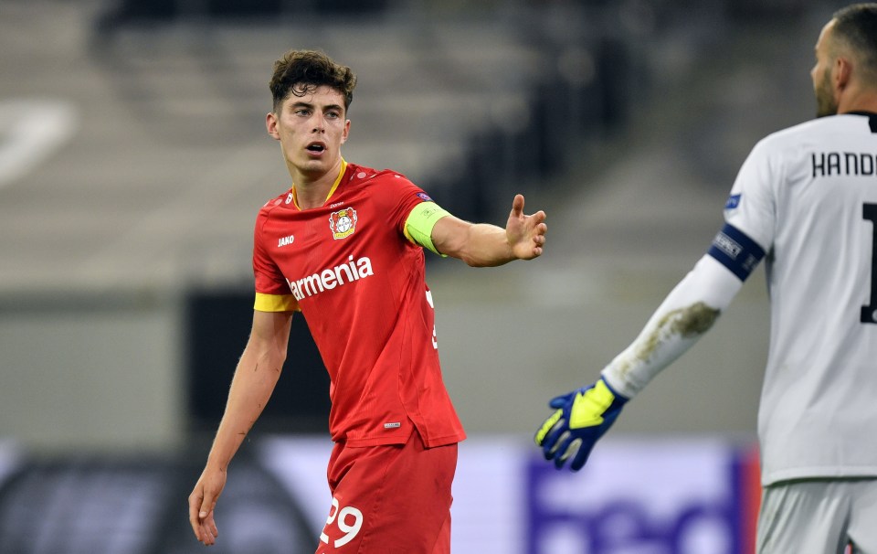 Bayer Leverkusen are said to have accepted a bid of £90m from Chelsea for Havertz