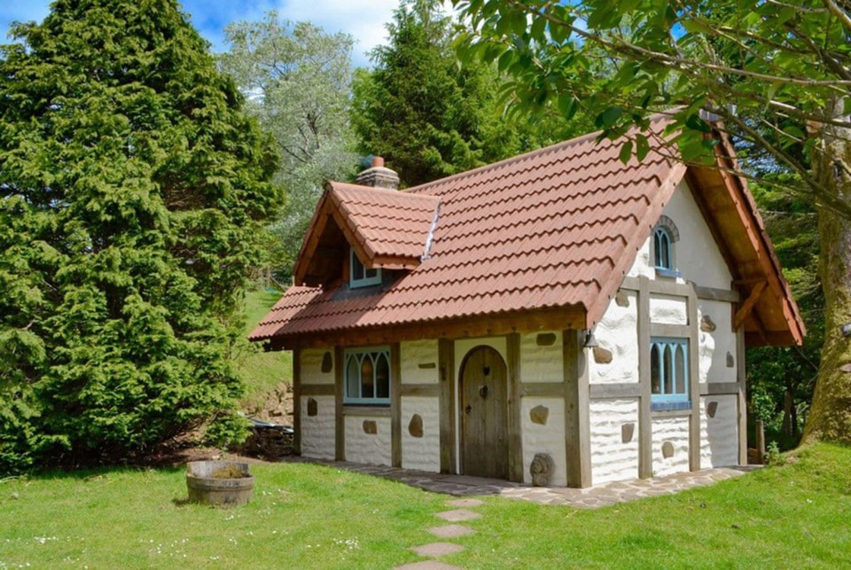 You can stay at Snow White's cottage in Wales for less than £32 each a night