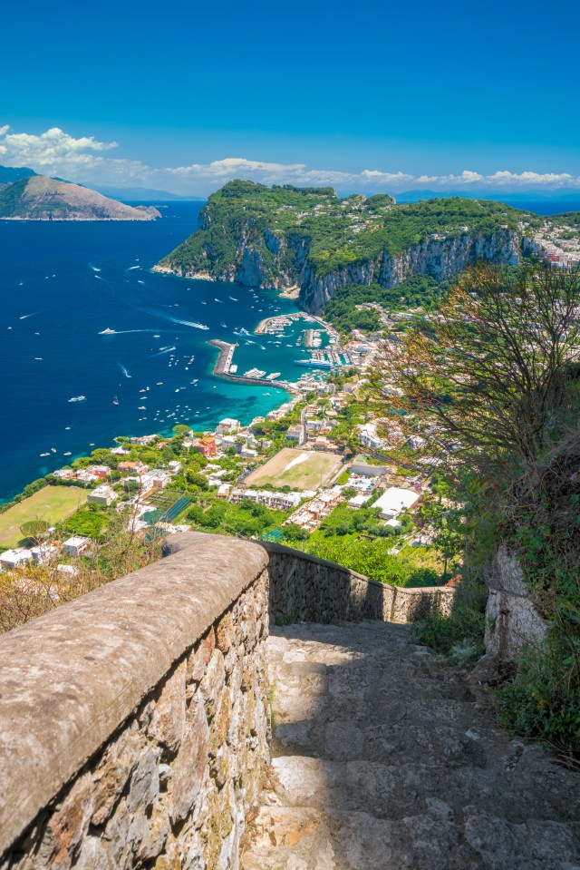 Anacapri is beautiful, with astonishing views