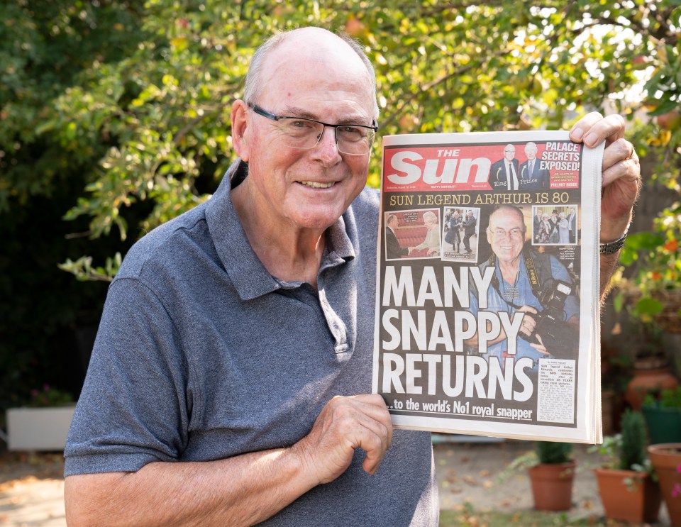 Arthur Edwards has documented royal history for The Sun