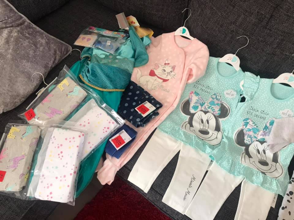 The Asda shopper spent just £37 on a range of Disney-themed kids' clothes