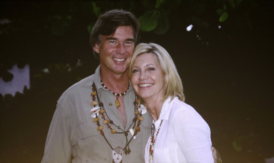 Olivia Newton-John and husband John Easterling back in 1980