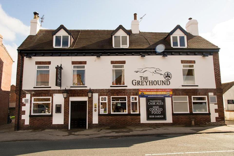 The Greyhound Inn has just a few rooms above the pub