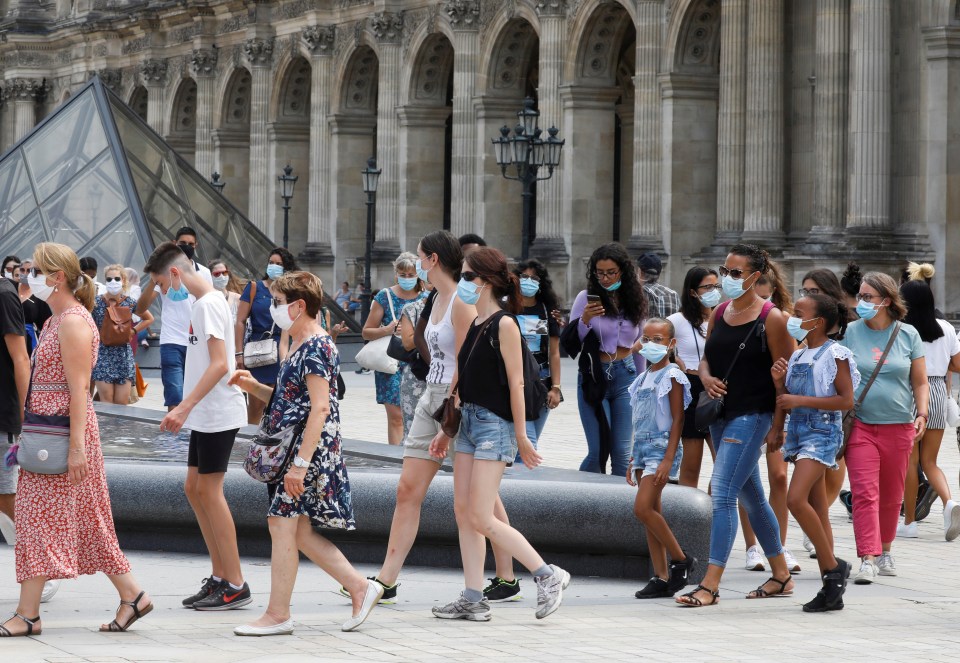 Most of the Covid-19 outbreaks in France have been in cities such as Paris