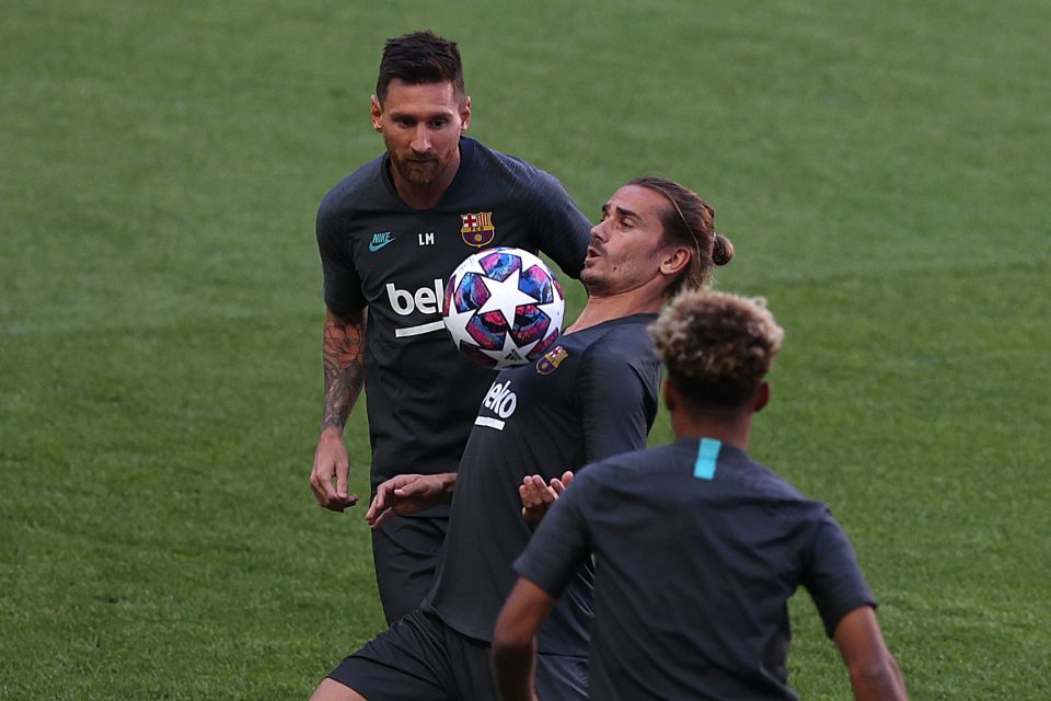 Griezmann is being lined-up for a starring role at Barcelona next season with Messi now set to quit