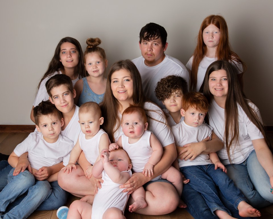 Britni Church, 31, has 11 kids after having her first at 16