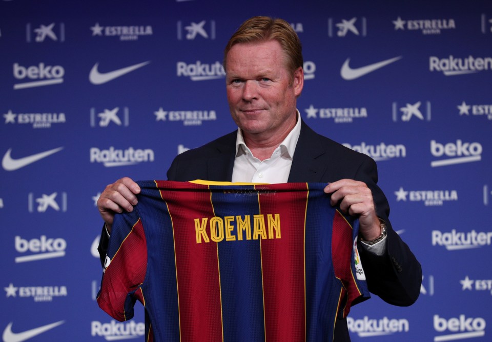 Ronald Koeman has taken over at the Camp Nou and must persuade Messi to stay