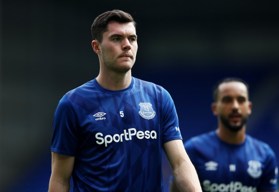 Michael Keane has emerged as a shock transfer target for Barcelona