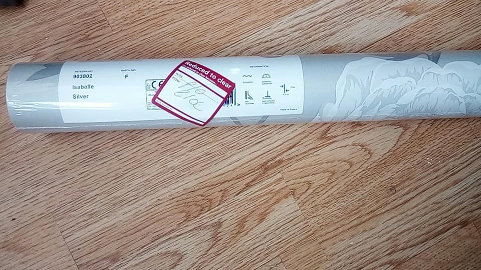  Some wallpaper in Wilko has been marked down to just £1 a roll